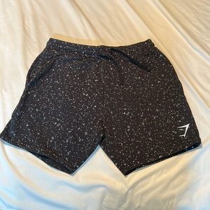 gym shark shorts. kids medium